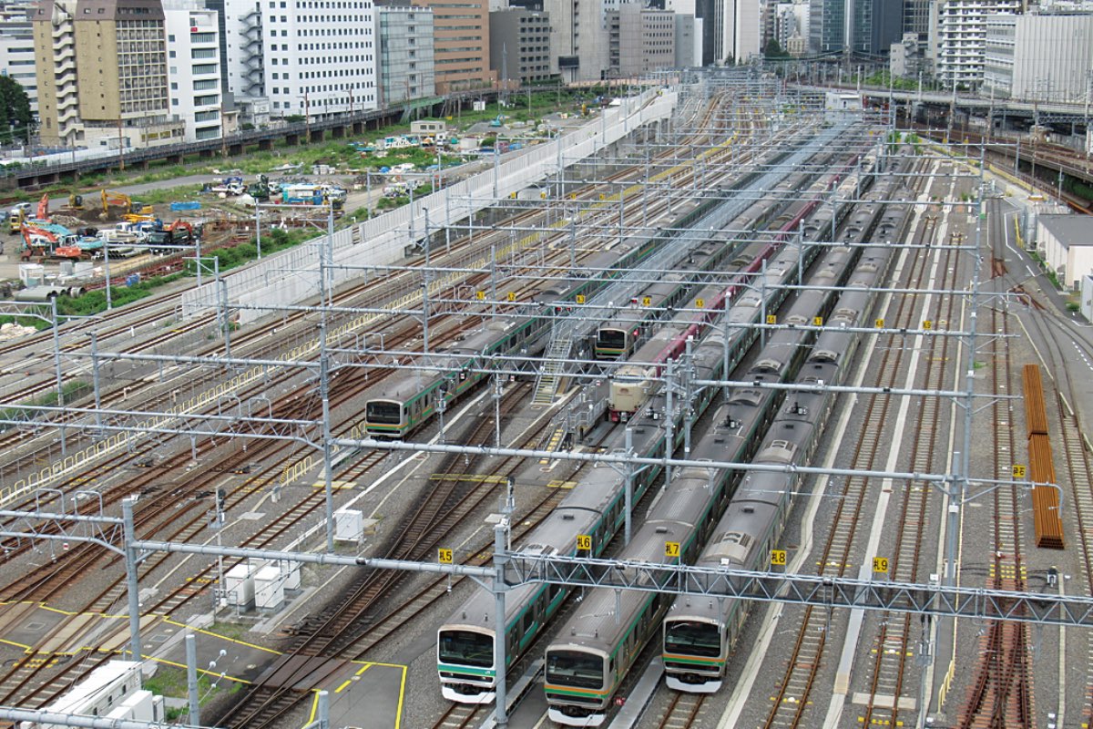 新駅～田町駅間の構造物設計や配線設計